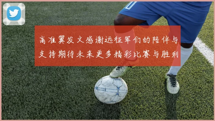 高准翼发文感谢远征军们的陪伴与支持期待未来更多精彩比赛与胜利